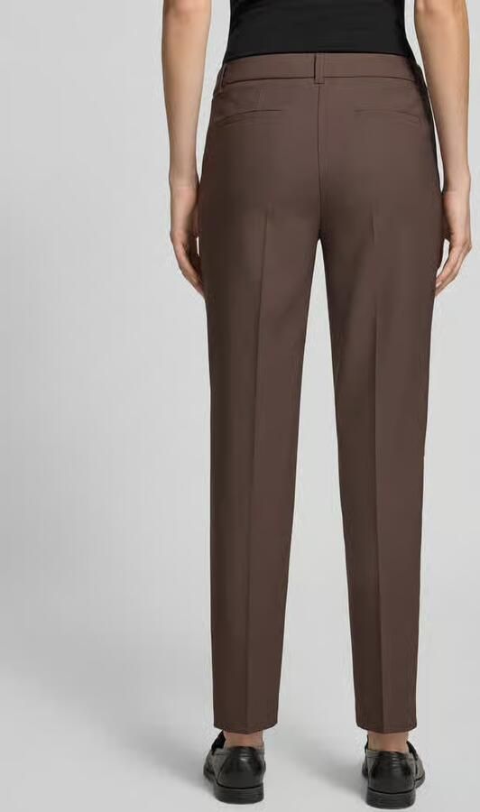Betty Barclay relaxed fit bandplooi broek met vouwpersing - Foto 3
