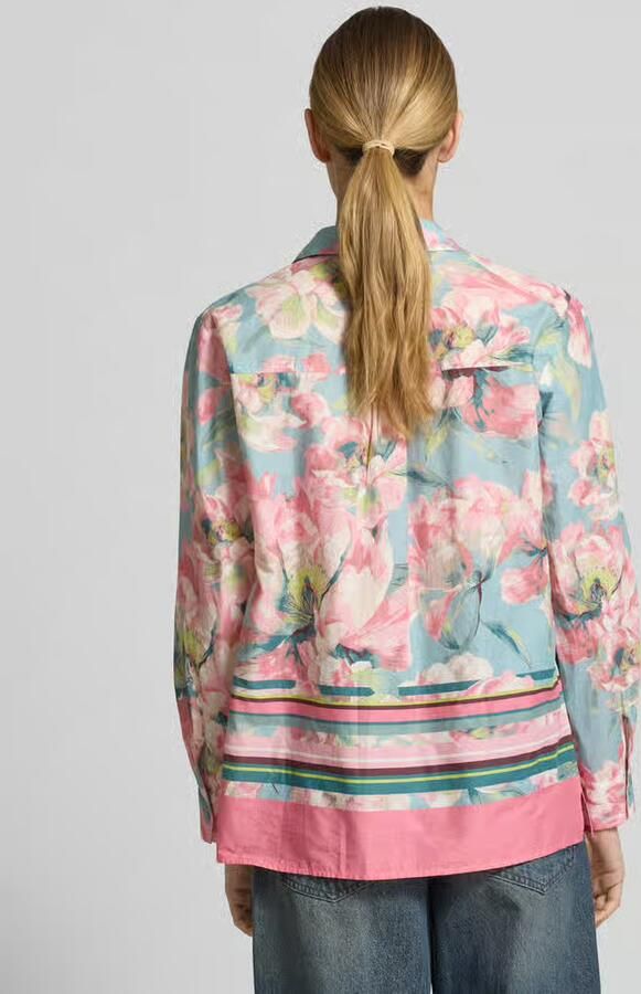 Betty Barclay relaxed fit blouse met florale all-over print