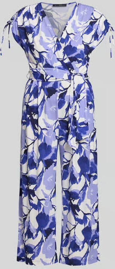 Betty Barclay relaxed fit jumpsuit met V-hals - Foto 2