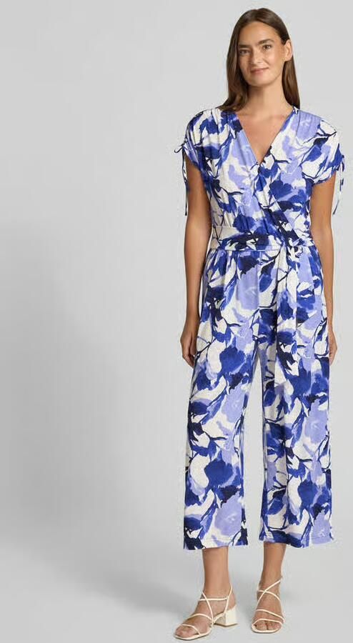Betty Barclay relaxed fit jumpsuit met V-hals - Foto 2