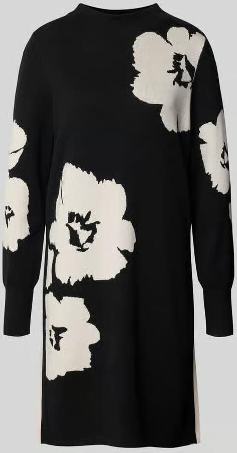 Betty Barclay Relaxed fit jurk van viscosemix in gebreide look