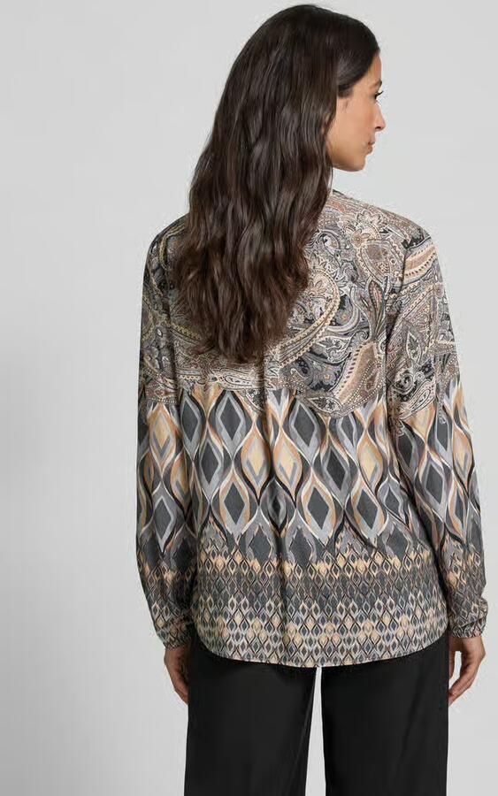 Betty Barclay Relaxed fit tuniekblouse van pure viscose model 'September'