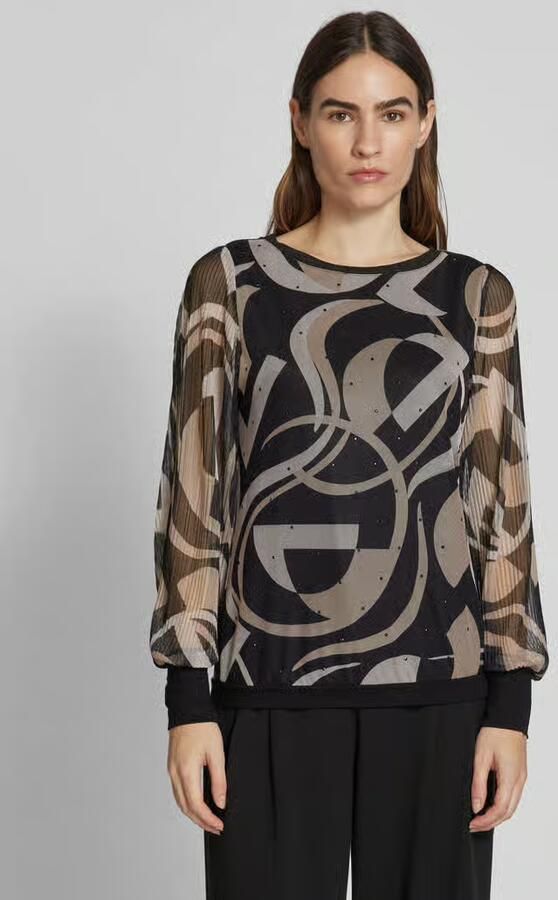 Betty Barclay Shirt met lange mouwen en strass-steentjes - Foto 6