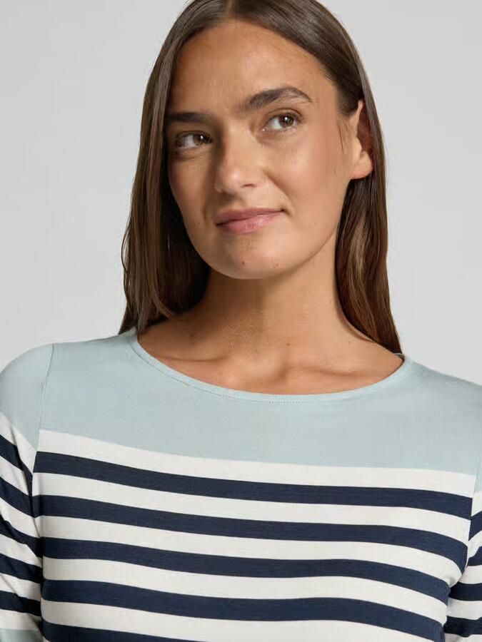 Betty Barclay Shirt van viscosemix met ronde hals