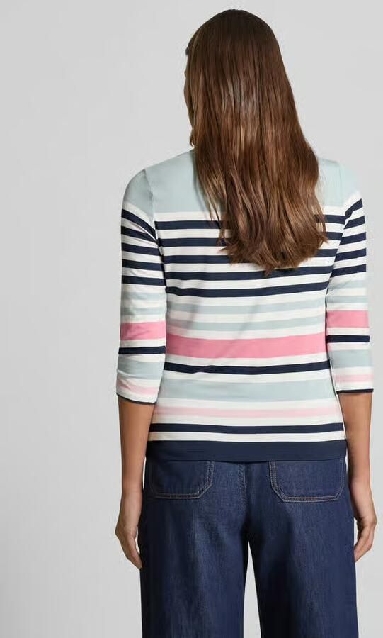 Betty Barclay Shirt van viscosemix met ronde hals