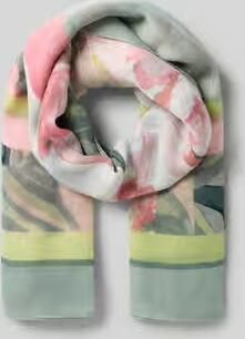 Betty Barclay Sjaal met all-over bloemenmotief