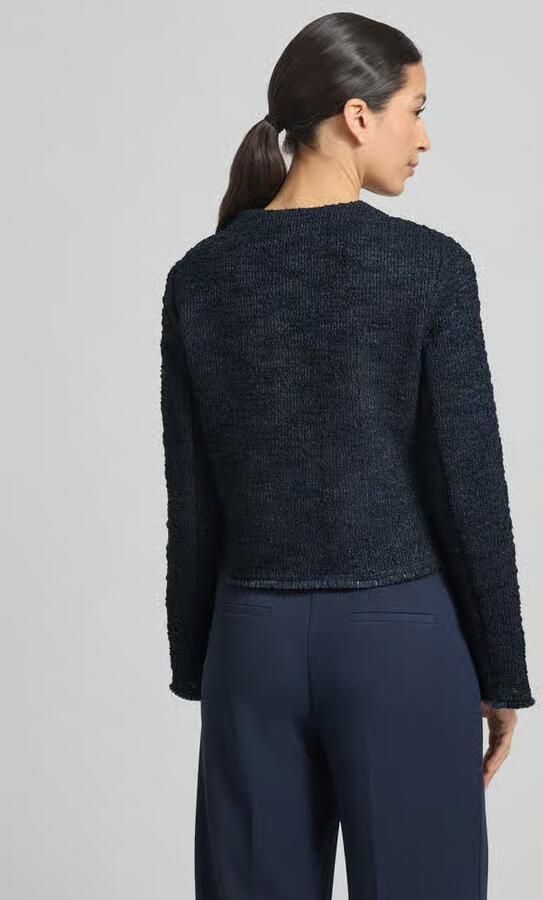 Betty Barclay slim fit blazer in bouclé-look
