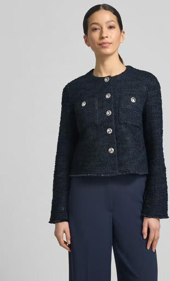 Betty Barclay slim fit blazer in bouclé-look - Foto 4