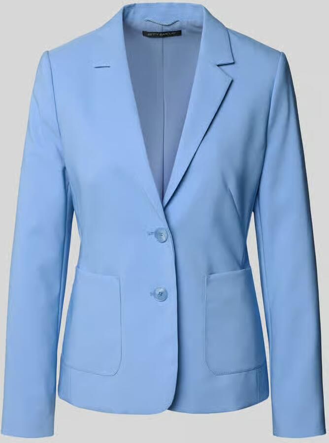 Betty Barclay Slim fit blazer met reverskraag