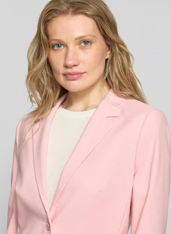 Betty Barclay slim fit blazer met reverskraag