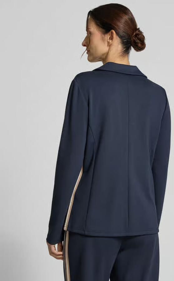 Betty Barclay Slim fit blazer van viscosemix met reverskraag