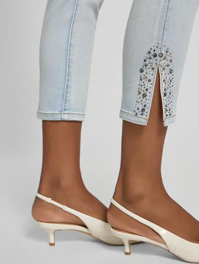 Betty Barclay Slim fit jeans met viscose in verkorte pasvorm
