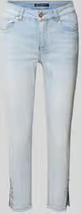 Betty Barclay Slim fit jeans met viscose in verkorte pasvorm