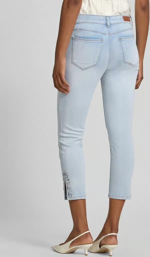 Betty Barclay Slim fit jeans met viscose in verkorte pasvorm - Foto 3