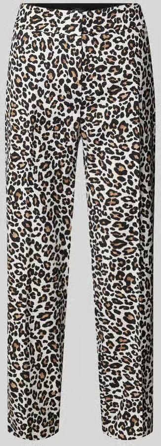 Betty Barclay Slim fit pantalon met persplooien - Foto 2