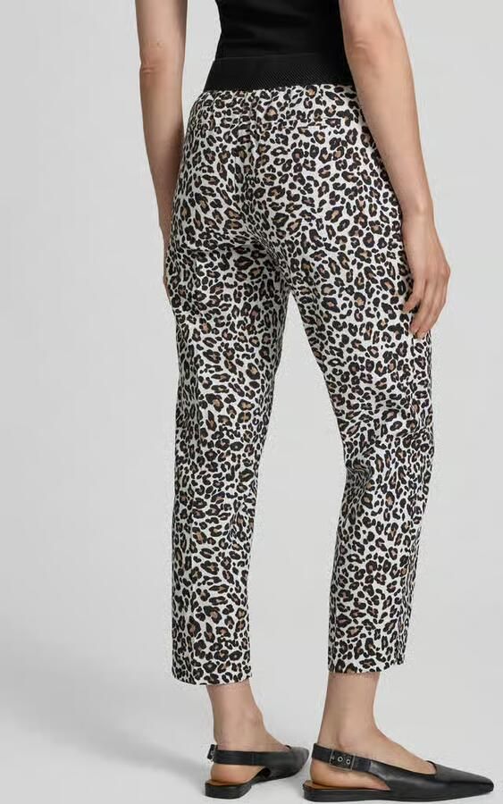 Betty Barclay Slim fit pantalon met persplooien - Foto 3