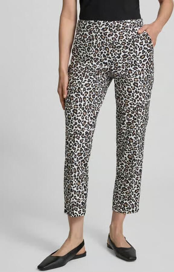 Betty Barclay Slim fit pantalon met persplooien - Foto 2
