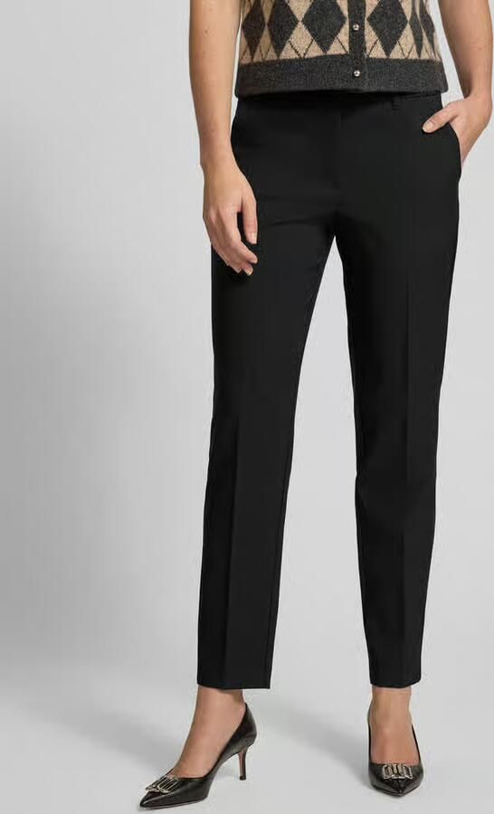 Betty Barclay Stoffen broek met persplooien - Foto 2