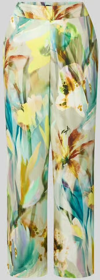 Betty Barclay Stoffen broek van viscose in all-over look - Foto 2