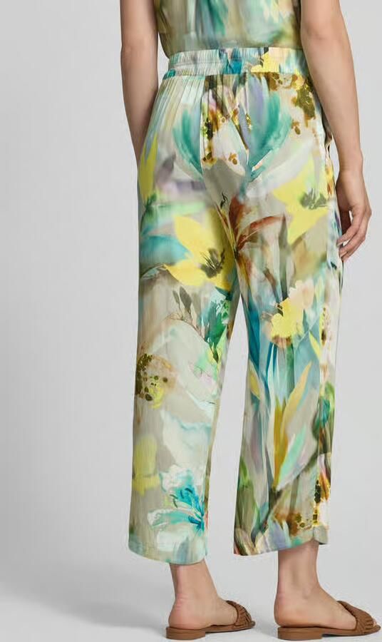 Betty Barclay Stoffen broek van viscose in all-over look - Foto 2