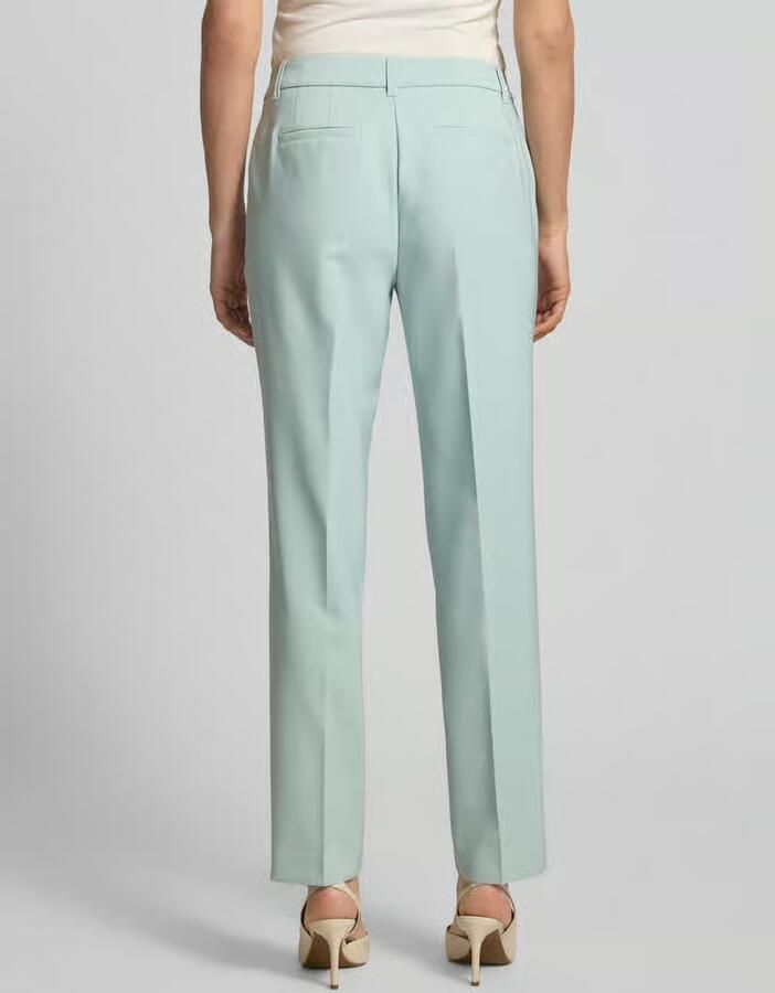 Betty Barclay straight fit stoffen broek met persplooien - Foto 2