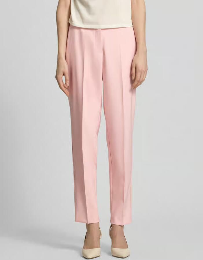 Betty Barclay straight fit stoffen broek met persplooien - Foto 2