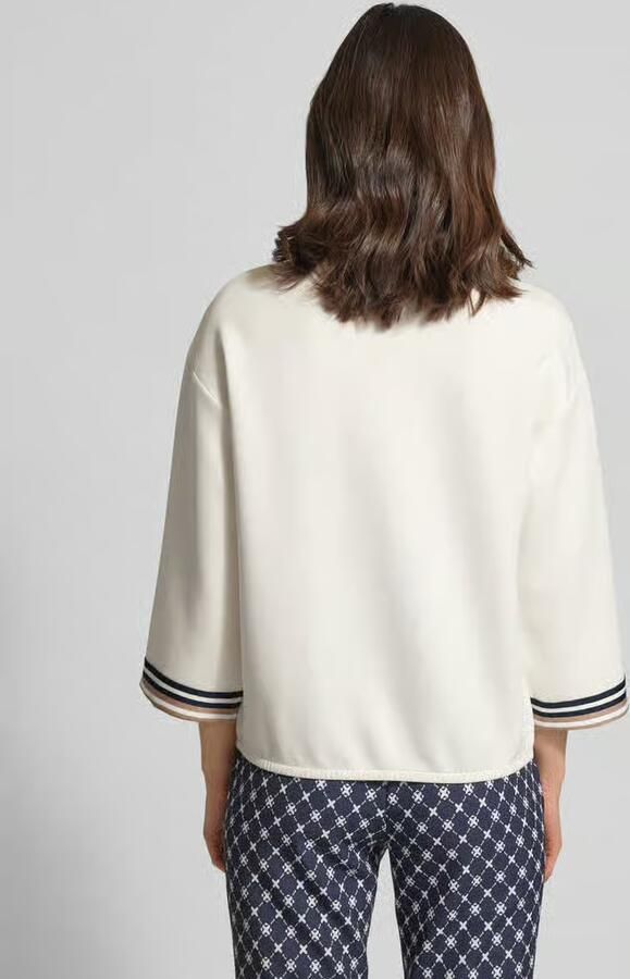 Betty Barclay Sweatshirt van viscosemix met 3 4-mouwen - Foto 2