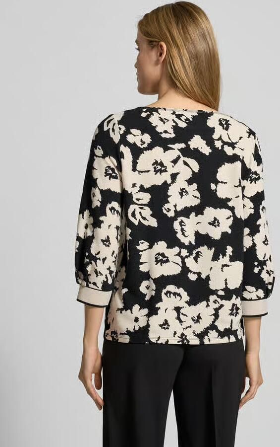 Betty Barclay Sweatshirt van viscosemix met 3 4-mouwen - Foto 3