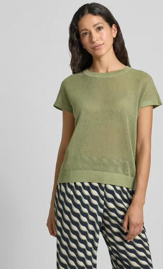Betty Barclay T-shirt met broderie anglaise - Foto 2