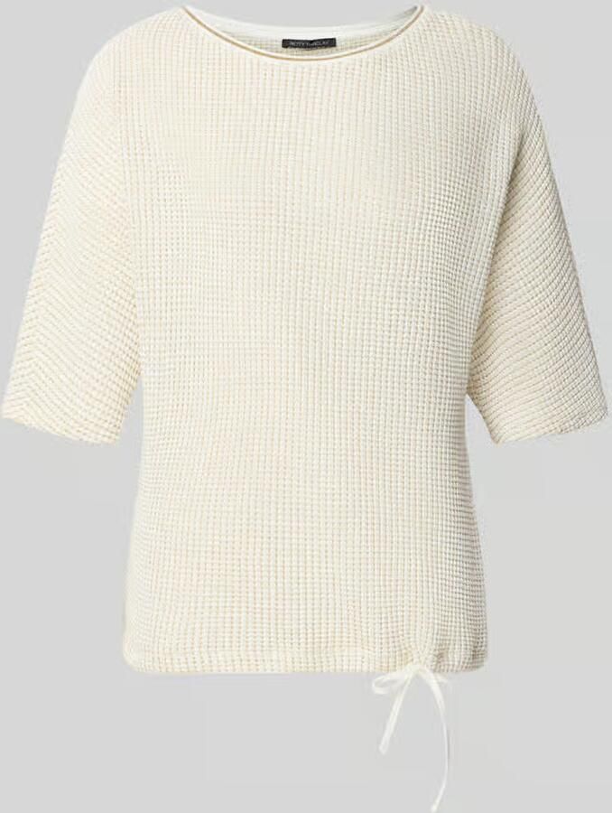 Betty Barclay T-shirt met structuurmotief en tunnelkoord