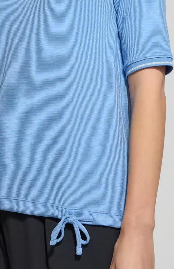 Betty Barclay T-shirt met structuurmotief en tunnelkoord - Foto 2