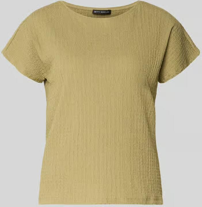 Betty Barclay T-shirt met structuurpatroon en ronde hals - Foto 2