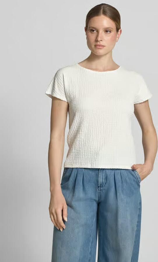Betty Barclay T-shirt met structuurpatroon en ronde hals - Foto 4