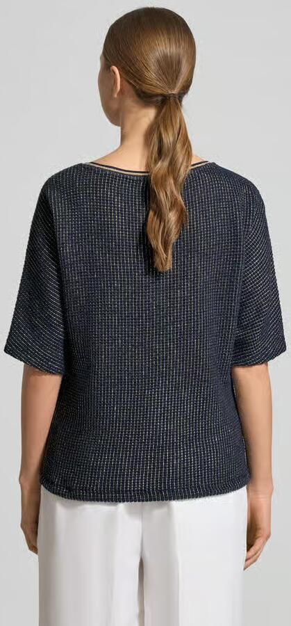 Betty Barclay T-shirt met structuurmotief en tunnelkoord - Foto 4