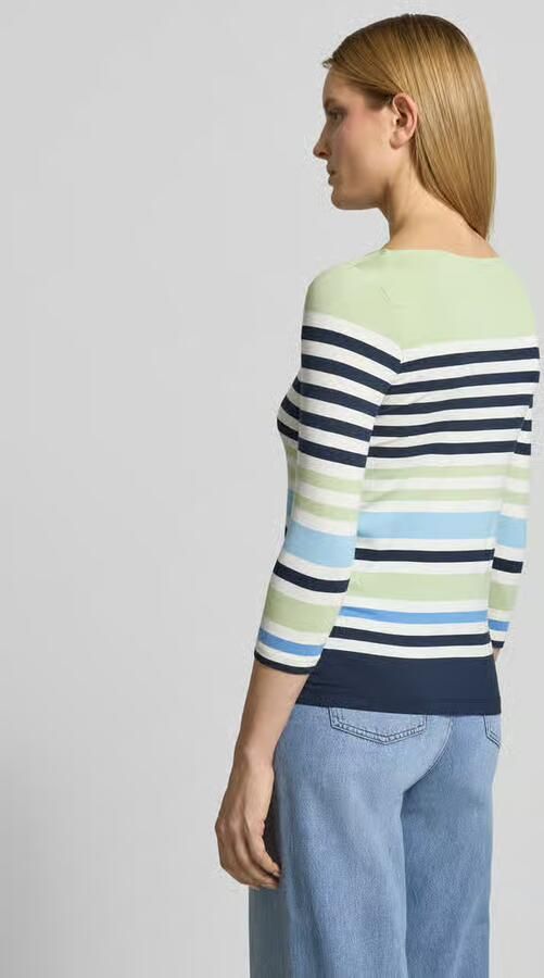 Betty Barclay T-shirt van mix van viscose en elastaan met 3 4-mouw - Foto 3