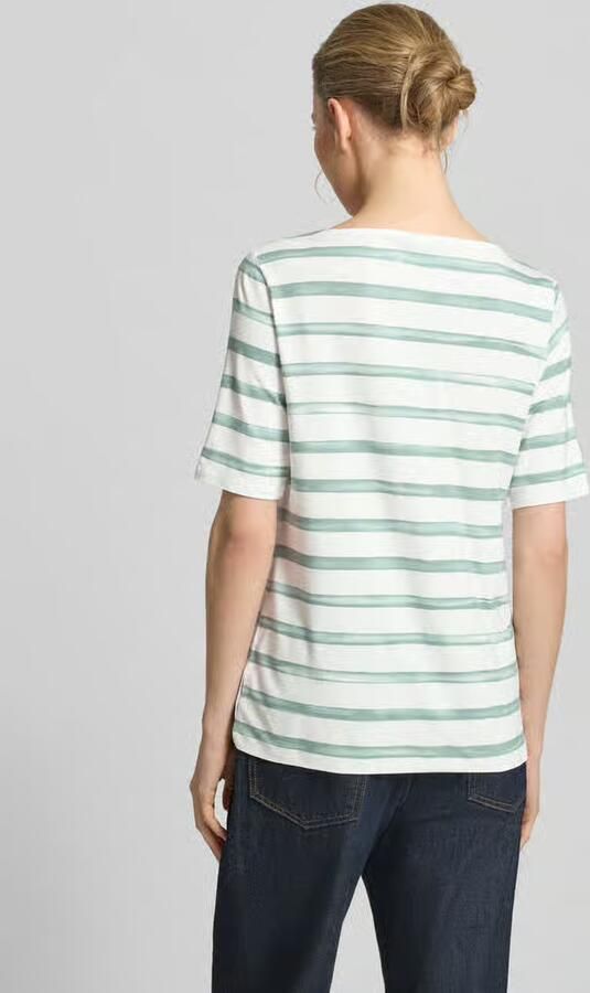 Betty Barclay T-shirt van mix van viscose en elastaan met siersteentjes