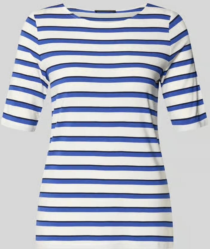 Betty Barclay T-shirt van viscosemix met boothals - Foto 2