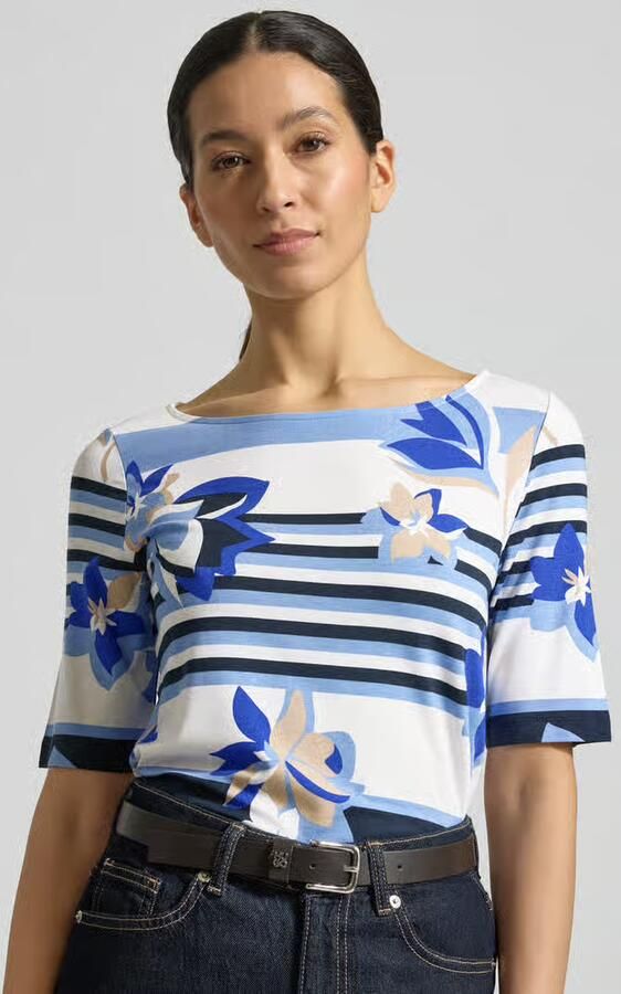 Betty Barclay T-shirt van Viscosemix met ronde hals - Foto 2