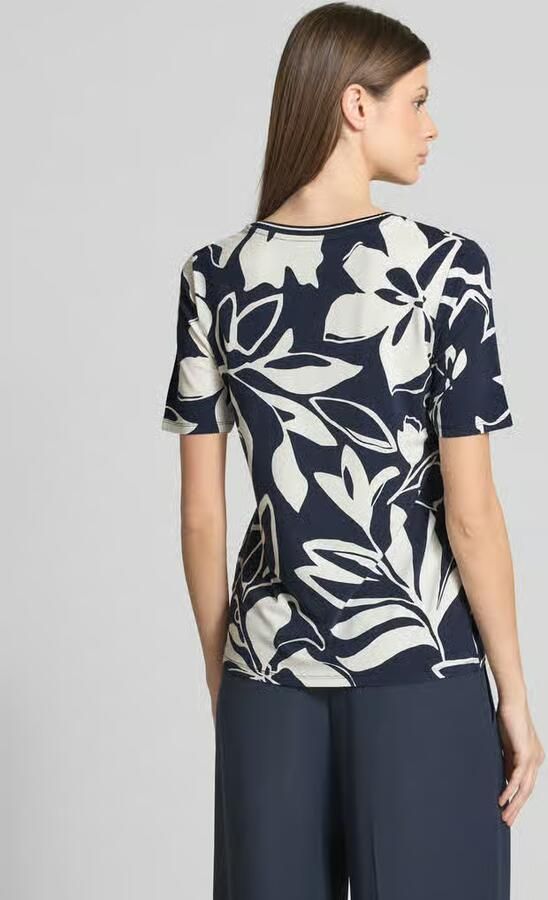 Betty Barclay T-shirt van viscose-elastaanmix in allover-look - Foto 5