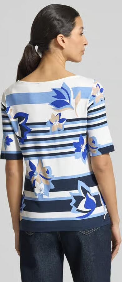 Betty Barclay T-shirt van Viscosemix met ronde hals - Foto 4