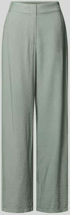 Betty Barclay wide fit chino van viscosemix met achterzakken - Foto 2