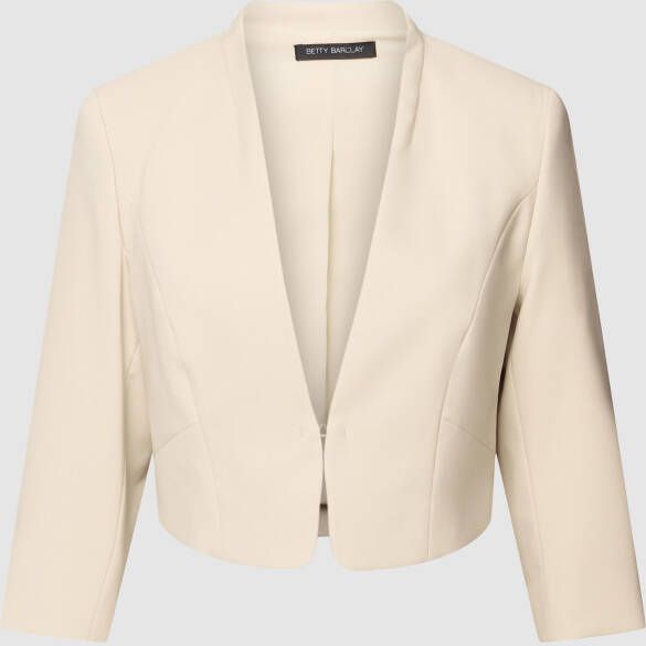 Betty Barclay Chic Bolero Blazer Jas Stijl Beige Dames