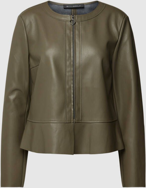 Betty Barclay Jas in leerlook