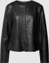 Betty Barclay Aansluitende Imitatieleren Blazer Black Dames - Thumbnail 2
