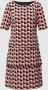 Betty Barclay jurk Elena met all over print donkerblauw fuchsia - Thumbnail 2