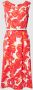 Betty Barclay Bloemige mouwloze schede jurk met riem Multicolor Dames - Thumbnail 1