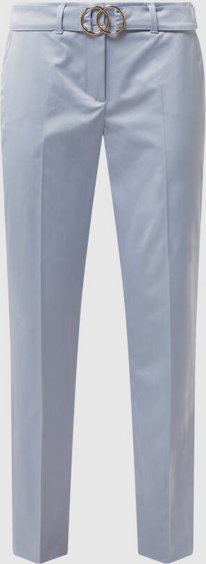 Betty Barclay Stoffen broek met rechte pasvorm en stretchgehalte