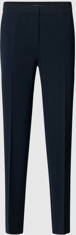 Betty Barclay Stoffen broek met smalle pasvorm en persplooien