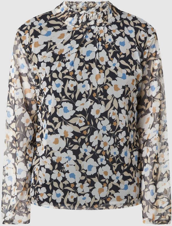 BETTY & CO WHITE Blouseshirt van mesh