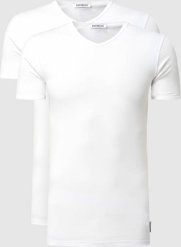 Bikkembergs Underwear T-shirt 2-PACK HOMBRE V-NECK UNDERSHIRT